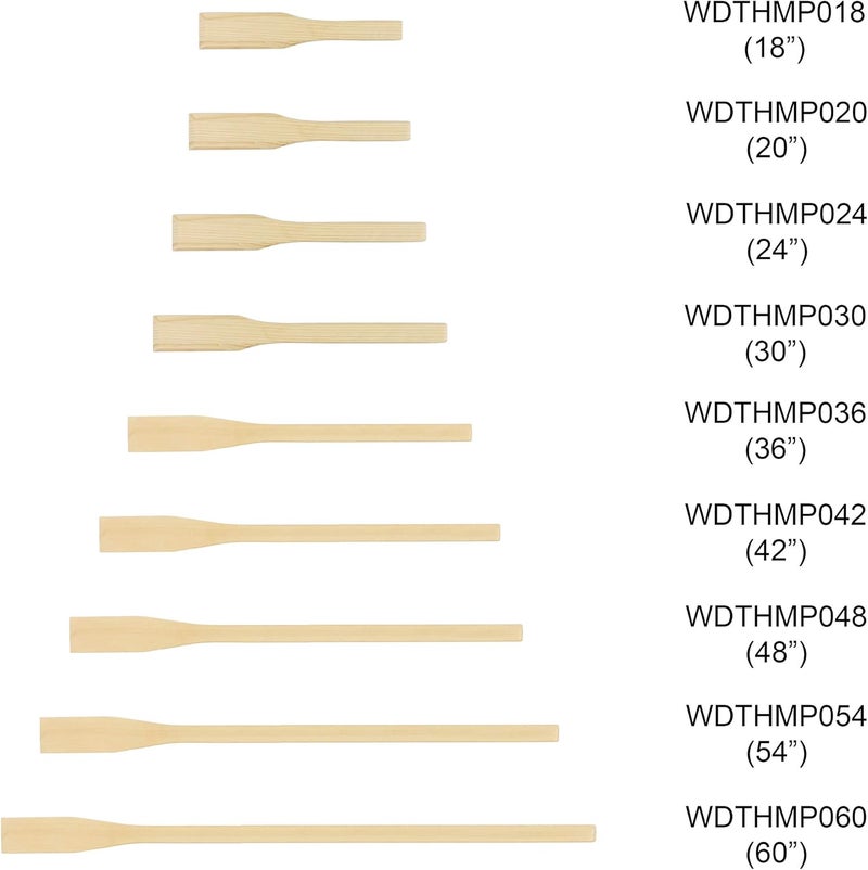 Thunder Group WDTHMP018 Mixing Paddle, 18" L, Wood - Image 3